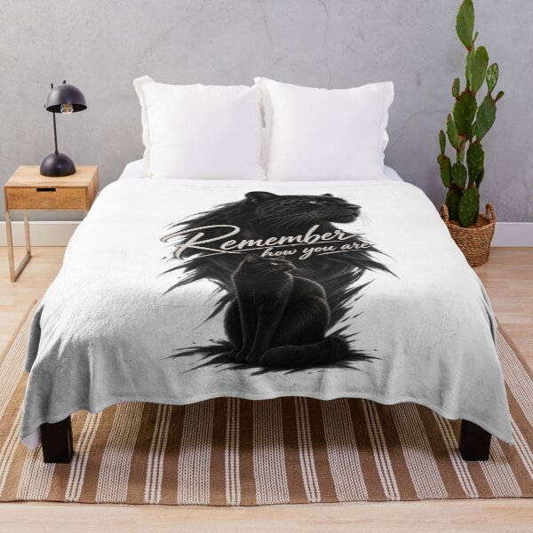Item preview, Remember Who You Are – Black Cat & Panther Spirit designed and sold by GraphiteRealm.