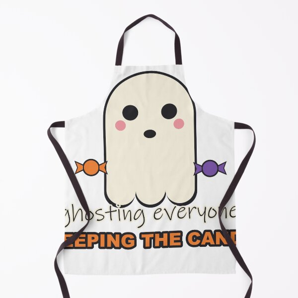 Item preview, Ghosting Everyone, Keeping the Candy - Cute Ghost Halloween designed and sold by BooAndBloomCo.