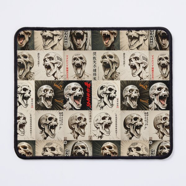 Item preview, screaming Skulls - Anime, manga, designed and sold by 4gottenlore.