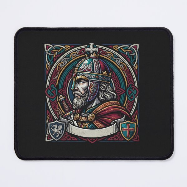Item preview, Alexander The Great Medieval King Mosaic Portrait designed and sold by Owcomm.
