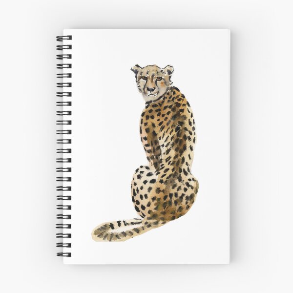 Item preview, Watercolor Cheetah Painting designed and sold by Bianca Scoropan.