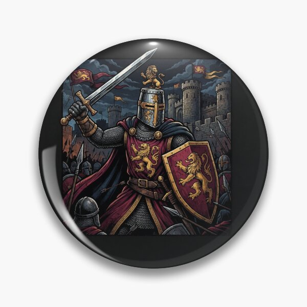 Item preview, Medieval King Richard the Lionheart Warrior Castle designed and sold by Owcomm.