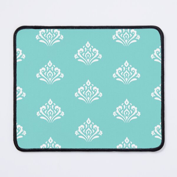 Item preview, Classic Turquoise Damask Pattern designed and sold by Flora-and-Fable.