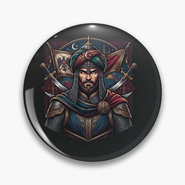 Item preview, Saladin Historical Islamic Warrior King Portrait designed and sold by Owcomm.