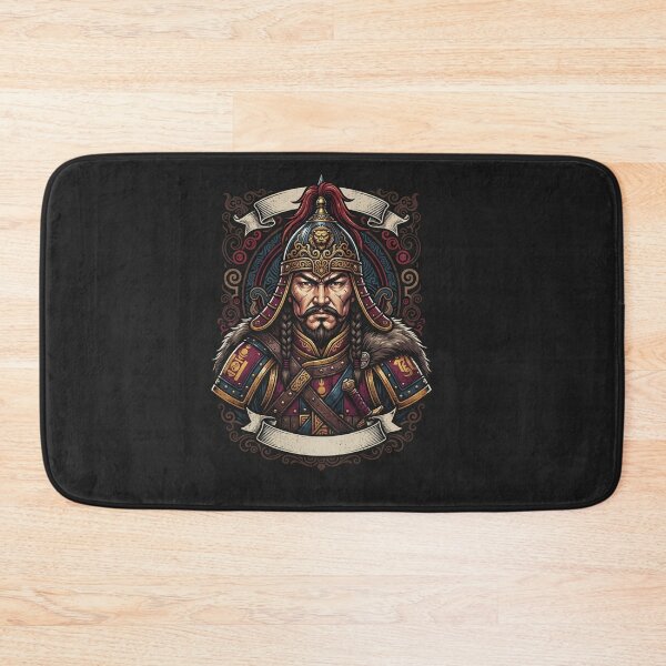 Item preview, Genghis Khan Mongolian Warrior Portrait designed and sold by Owcomm.