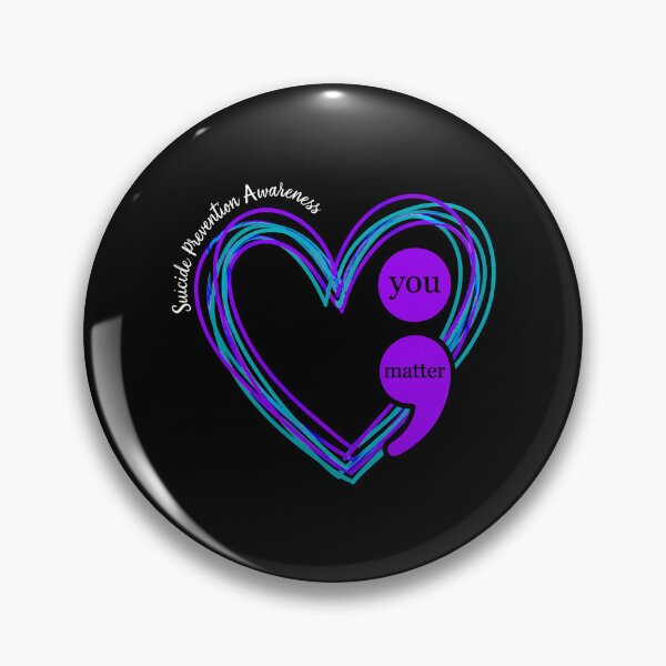 Item preview, You Matter Suicide Prevention Awareness Heart Design designed and sold by nryum.