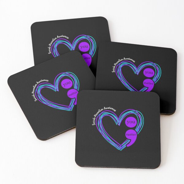 Item preview, You Matter Suicide Prevention Awareness Heart Design designed and sold by nryum.