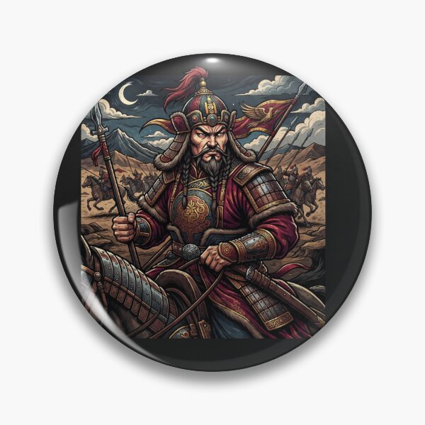 Item preview, Genghis Khan Warrior on Horseback designed and sold by Owcomm.