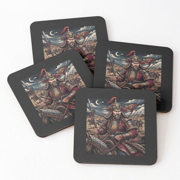Item preview, Genghis Khan Warrior on Horseback designed and sold by Owcomm.