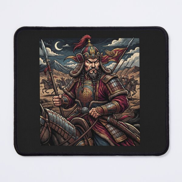 Item preview, Genghis Khan Warrior on Horseback designed and sold by Owcomm.