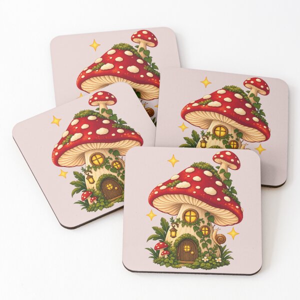Item preview, Magical Mushroom House Cottagecore Style designed and sold by Funny meme.