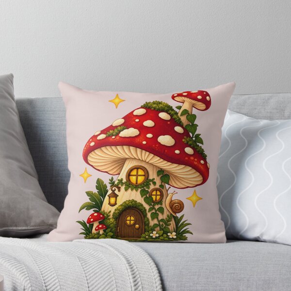 Item preview, Magical Mushroom House Cottagecore Style designed and sold by Funny meme.