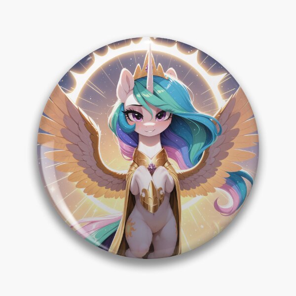 Item preview, Princess Celestia the Radiant Goddess designed and sold by CeluniaMoon's Art - Cute Furry, Anime, and More! .