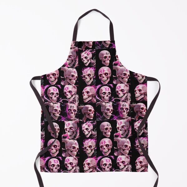 Item preview, Pink screaming Skulls - Anime, manga, designed and sold by 4gottenlore.