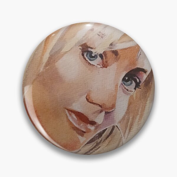 Item preview, Watercolor Portrait of a Beautiful Blonde Woman designed and sold by SlavaArt.