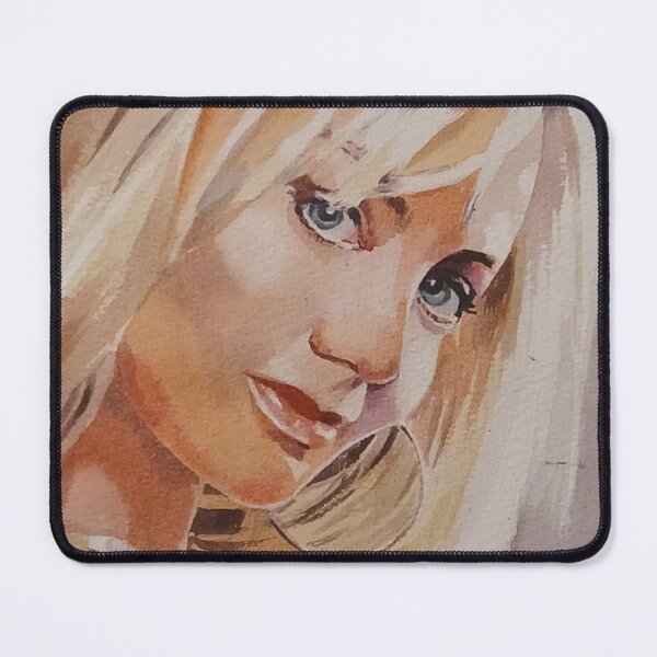 Item preview, Watercolor Portrait of a Beautiful Blonde Woman designed and sold by SlavaArt.
