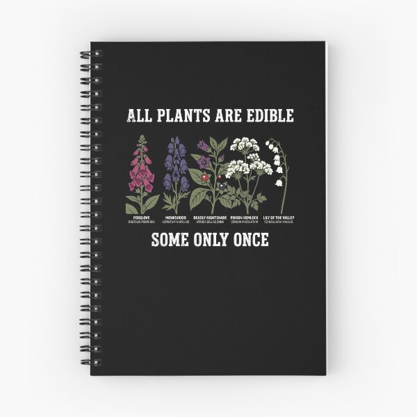 Item preview, All Plants Are Edible Some Only Once designed and sold by varioarts.
