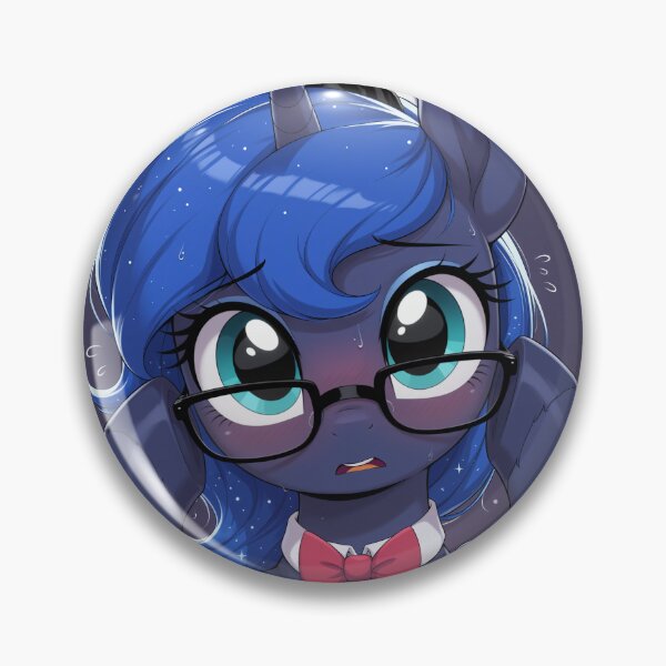 Item preview, Princess Luna the NERD  designed and sold by CeluniaMoon's Art - Cute Furry, Anime, and More! .