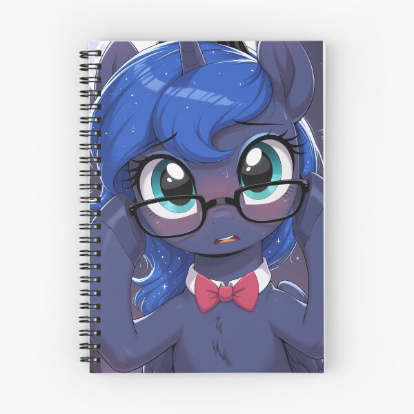Item preview, Princess Luna the NERD  designed and sold by CeluniaMoon's Art - Cute Furry, Anime, and More! .