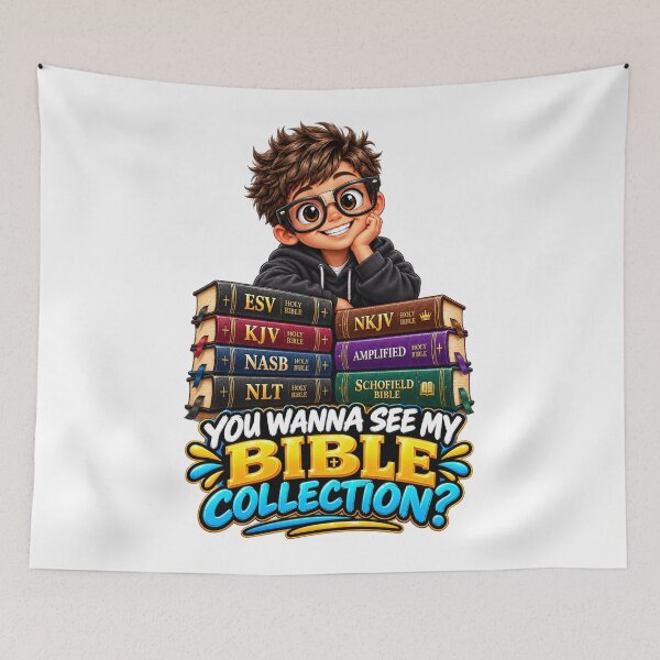 Item preview, You Wanna See My Bible Collection? designed and sold by LizHumorComics.