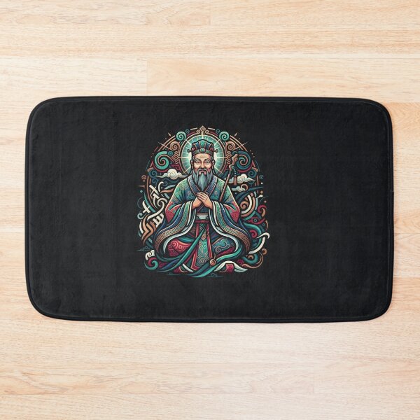 Item preview, Confucius Wise Sage Oriental Philosophy Art designed and sold by Owcomm.