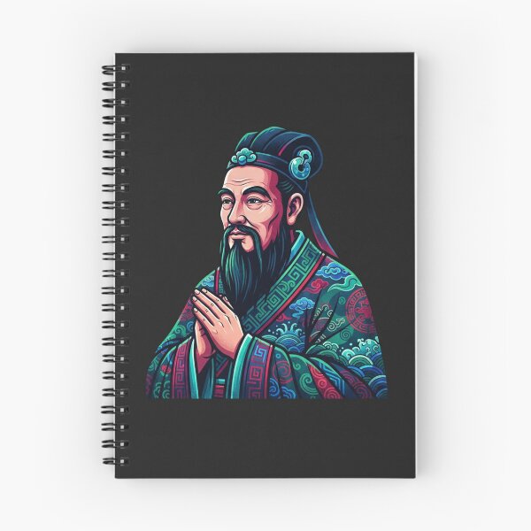 Item preview, Confucius Wise Chinese Philosopher Portrait designed and sold by Owcomm.