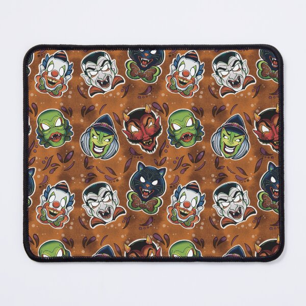 Item preview, Retro Masks- Pumpkin designed and sold by WhaleAndAphid.