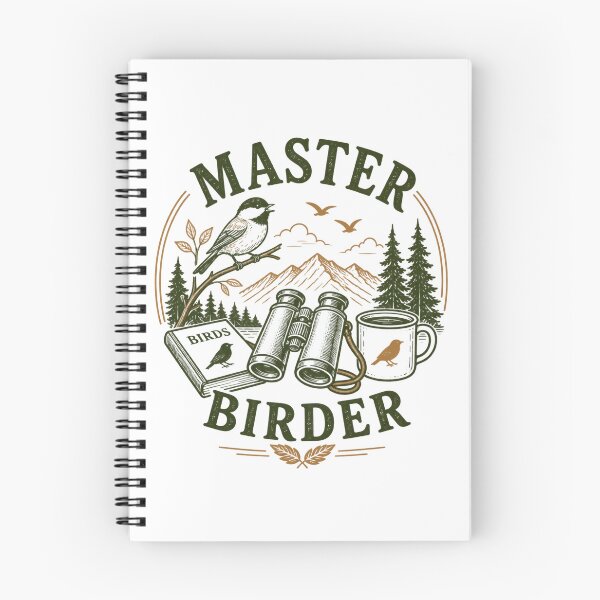 Item preview, Master Birder - Bird Watching designed and sold by CampAndCoast.