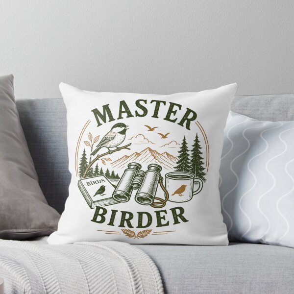 Item preview, Master Birder - Bird Watching designed and sold by CampAndCoast.