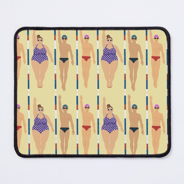 Item preview, Retro Swim Club - Swim Team pattern Print designed and sold by Clauzierra.