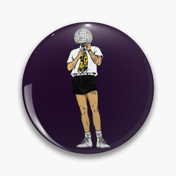 Item preview, Retro Comic Singer Faceted Disco Sphere Head Graphic designed and sold by Terry Bain.