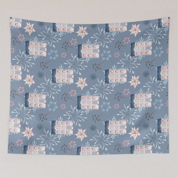 Artikelvorschau, Rosa Ferienhaus entworfen und verkauft von Road Home Quilting.