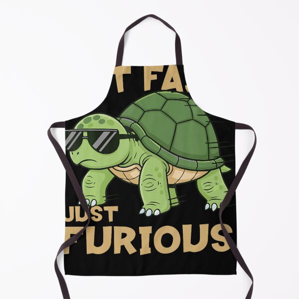 Item preview, Not Fast Just Furious Turtle Funny Attitude Meme designed and sold by linendaust.