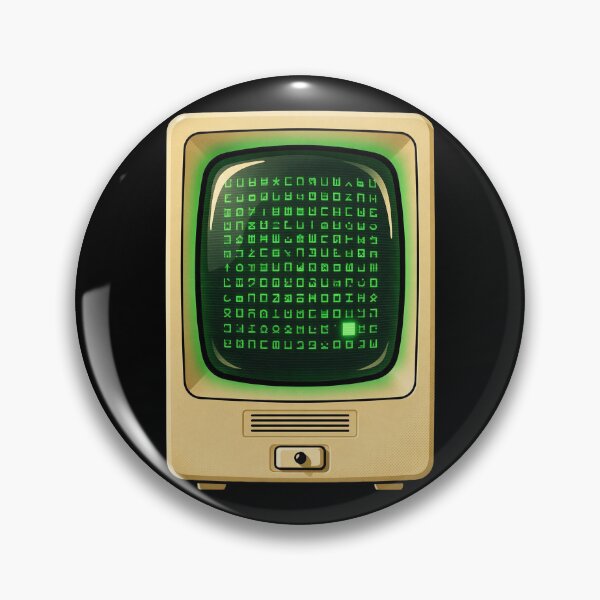 Item preview, Retro CRT Monitor Phosphor Green Terminal designed and sold by The Mellonaire.