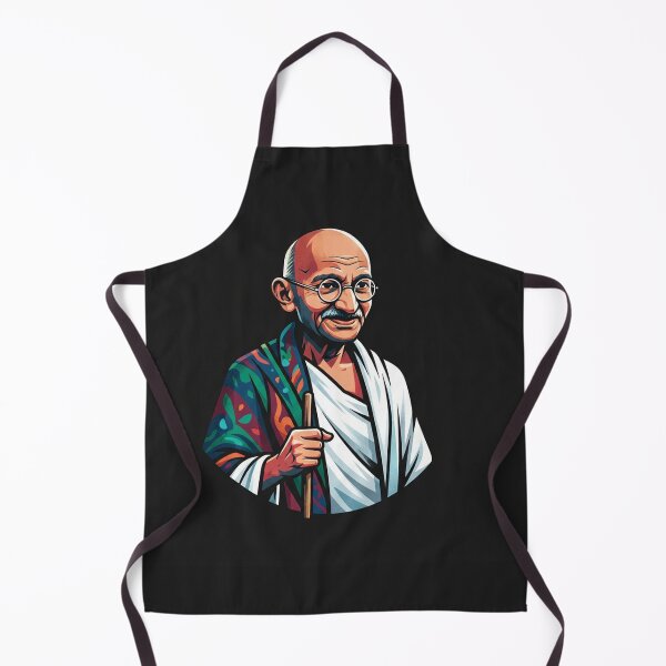 Item preview, Mahatma Gandhi Portrait Vector Art Illustration designed and sold by Owcomm.