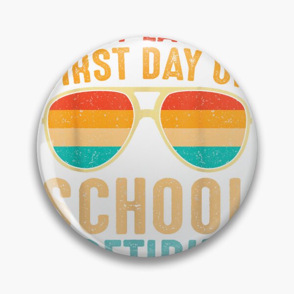 Item preview, My Last First Day of School Retiring Teacher Vintage Retro T-Shirt designed and sold by darknessman666.