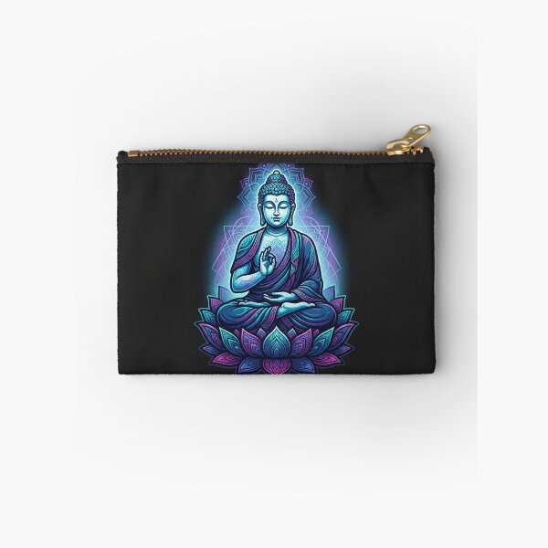 Item preview, Glow Neon Buddha Lotus Flower Meditation designed and sold by Owcomm.