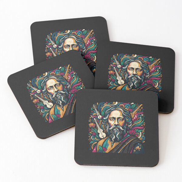Item preview, Rabindranath Tagore Musical Soul Portrait designed and sold by Owcomm.