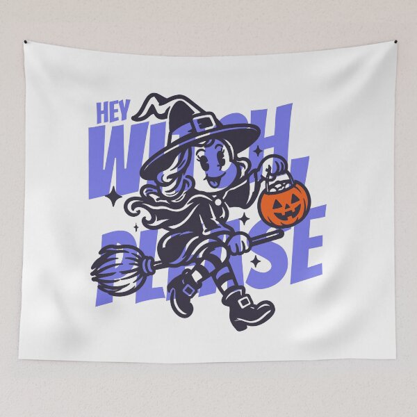 Item preview, Witch Please Funny Halloween Witch Cartoon designed and sold by EzekRenne.