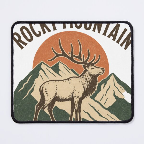 Item preview, Rocky Mountain Elk Vintage Colorado - High Country Wilderness designed and sold by Drop and wear.