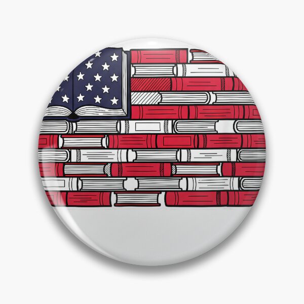 Artikelvorschau, Patriotisches Buch Flagge Lesen Amerikanische Flagge Bücher Lehrer T-Shirt entworfen und verkauft von Otako88.