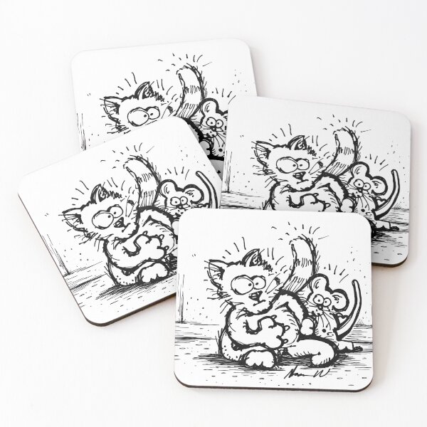 Item preview, Cat and Mouse Games designed and sold by TinCatOutPost.