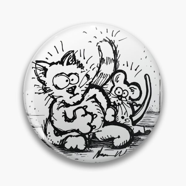 Item preview, Cat and Mouse Games designed and sold by TinCatOutPost.