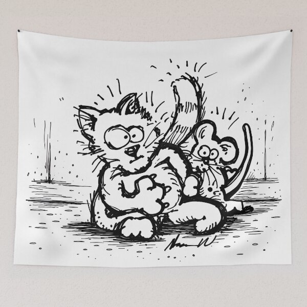 Item preview, Cat and Mouse Games designed and sold by TinCatOutPost.