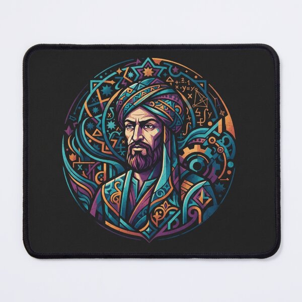 Item preview, Al Khwarizmi Golden Age Mathematician Portrait designed and sold by Owcomm.