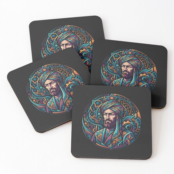 Item preview, Al Khwarizmi Golden Age Mathematician Portrait designed and sold by Owcomm.