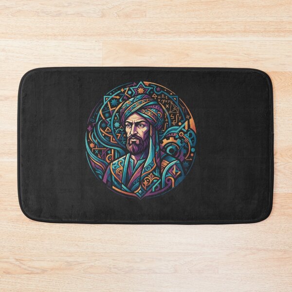 Item preview, Al Khwarizmi Golden Age Mathematician Portrait designed and sold by Owcomm.