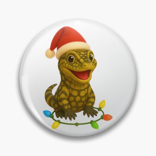 Item preview, Nile Monitor Christmas Lights designed and sold by Sillytoe.