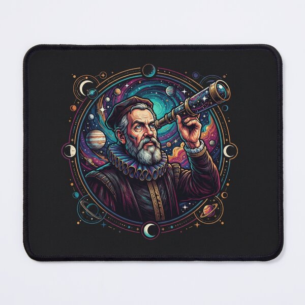 Item preview, Galileo Galilei Exploring The Cosmos Universe designed and sold by Owcomm.