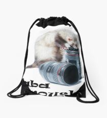 Baba Ganoush R.I.P. Nov 17, 2006 to July 08, 2013 Drawstring Bag